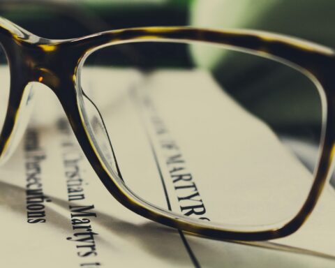 a magnifying glass on a calendar